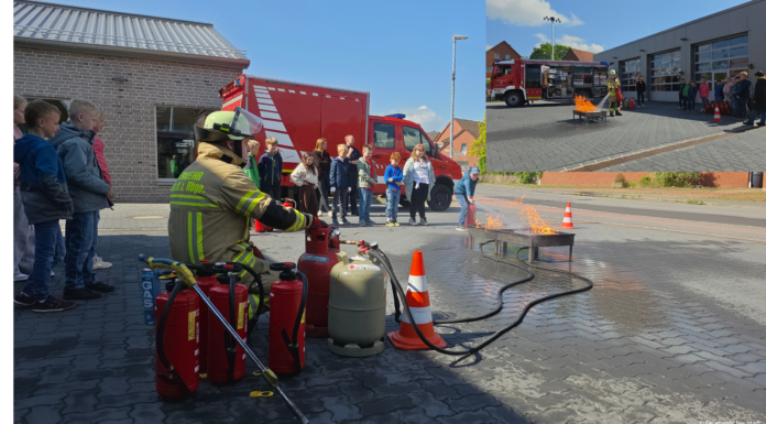 Brandschutzerziehung an Grundschule in Mandelsloh-Welze Brandschutzerziehung an Grundschule in Mandelsloh-Welze
