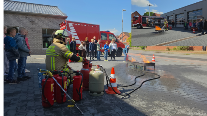 Brandschutzerziehung an Grundschule in Mandelsloh-Welze