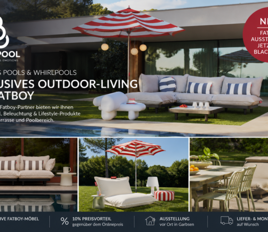 Blackpool Hannover wird zum Outdoor-Living-Spezialisten – Exklusive Fatboy-Möbel jetzt auch in der Region erhältlich Blackpool Hannover wird zum Outdoor-Living-Spezialisten – Exklusive Fatboy-Möbel jetzt auch in der Region erhältlich