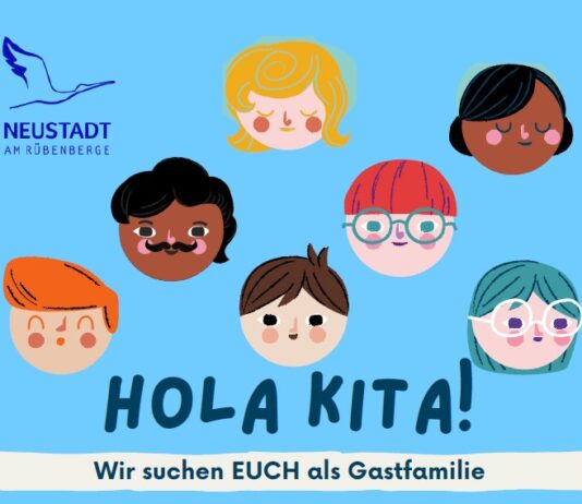 Gastfamilien in Neustadt für spanische Kita-Fachkräfte für Projekt „Hola Kita!“ gesucht Die Stadt sucht Gastfamilien in Neustadt für spanische Kita-Fachkräfte: Ab November 2026 und Januar 2027 für drei Monate