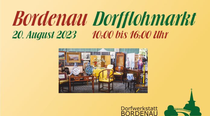 Flohmarkt zu Hause: Bordenau Dorfflohmarkt am 20.08.2023